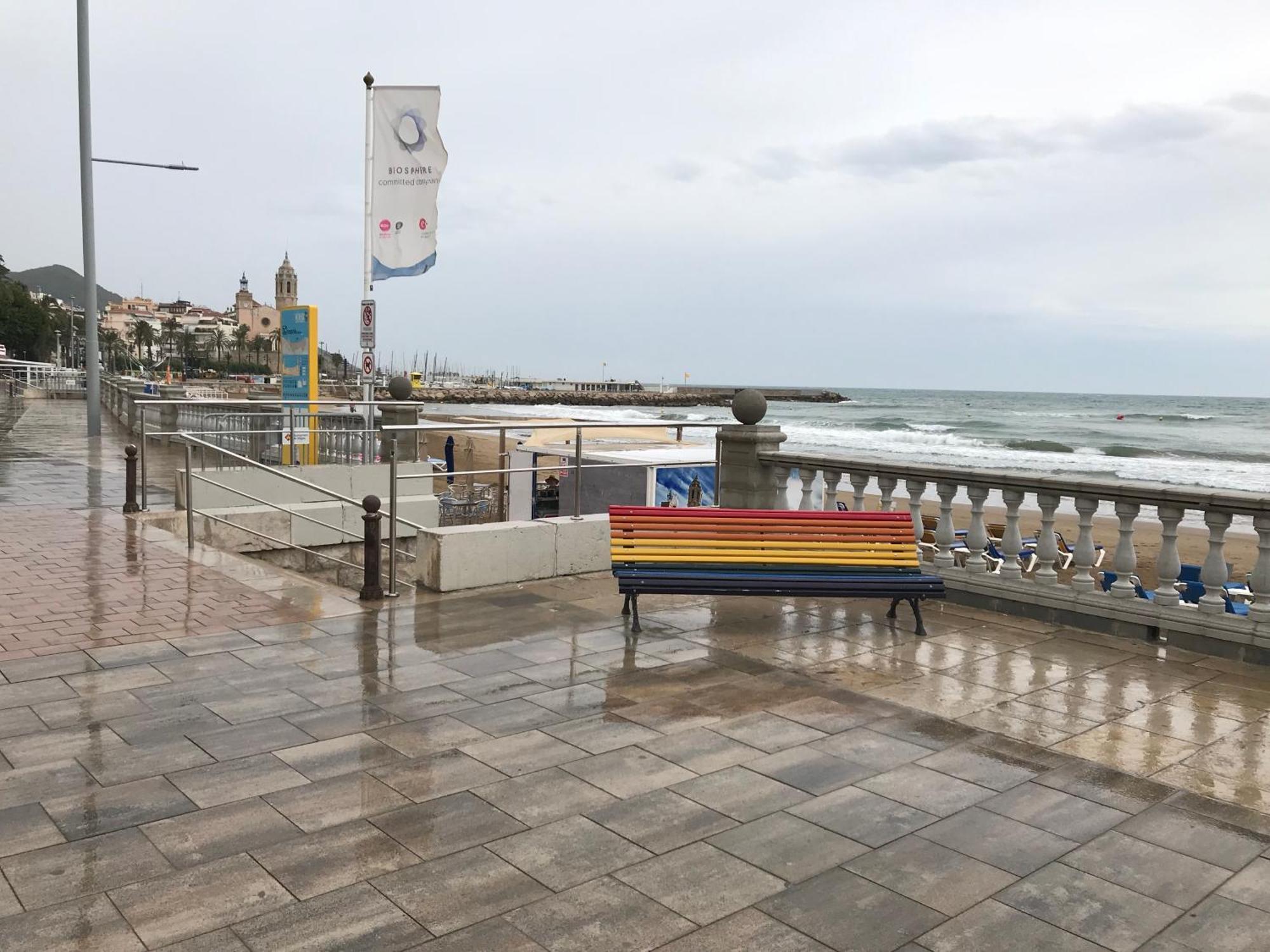 Apartmán Sweet Atic Sitges Exteriér fotografie
